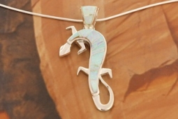 Calvin Begay Gecko Pendant